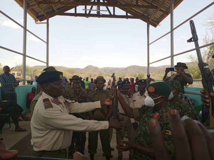 Uganda receives guns from UPDF used in killing geologists