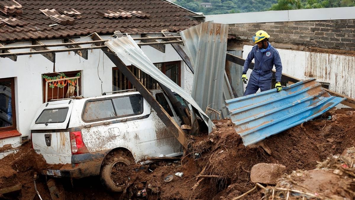 South Africa reports 443 deaths due to floods, army deploys 10,000 troops