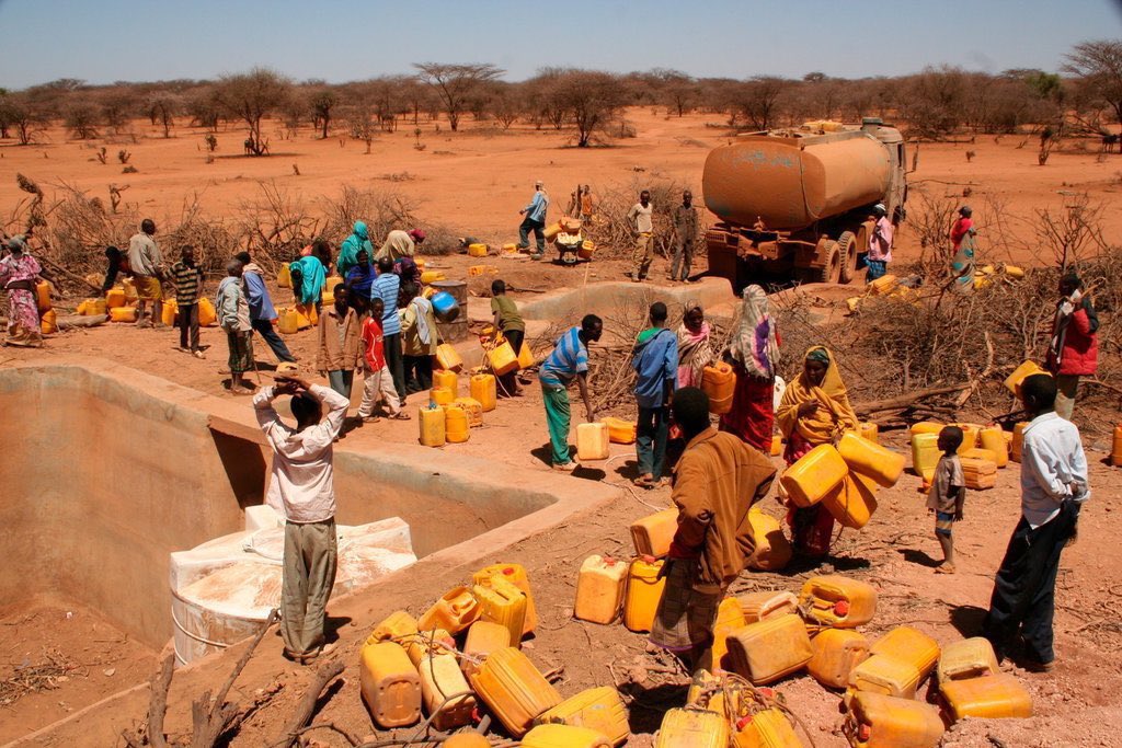 People are dying due to hunger in Kenya