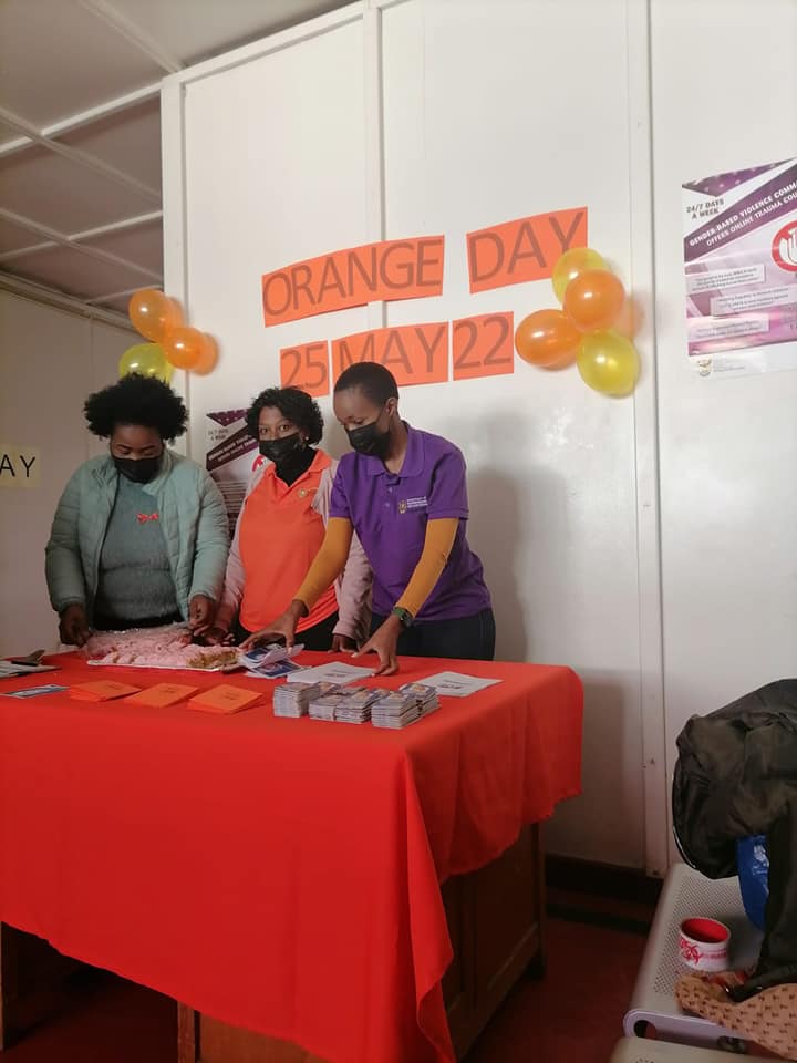 Tshepong Victim Empowerment Centre commemorates ORANGE DAY