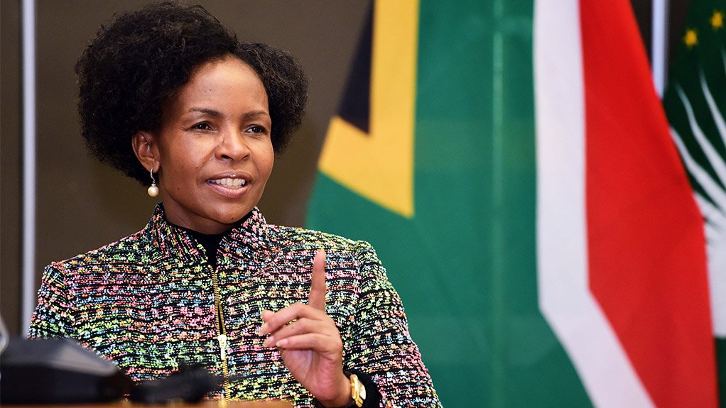 Minister in the Presidency for Women, Youth and Persons with Disabilities, Maite Nkoana-Mashabane