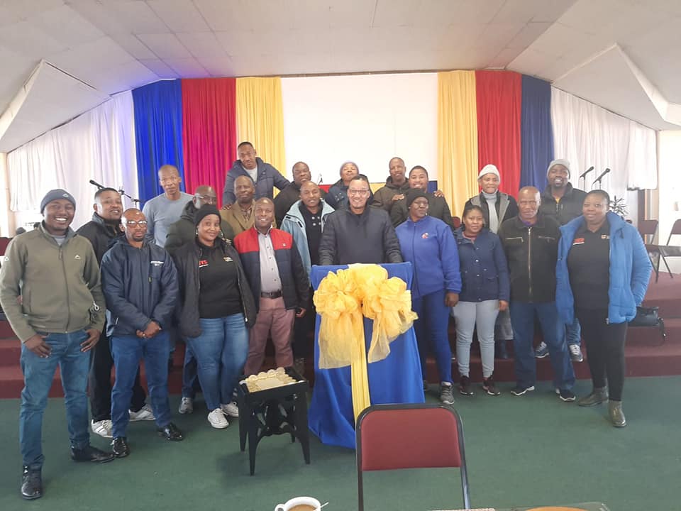 Social Development dept accepts invitation from Apostolic Faith Mission Church in Rocklands to participate in a*Father and Son Breakfast Prayer*