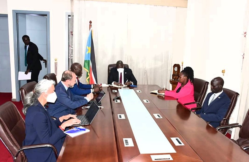 South Sudan VP discusses flood management with world Bank representative