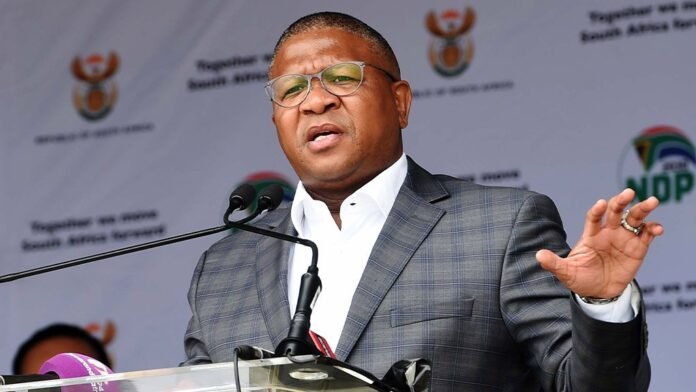 Minister Mbalula Conveys Condolences to families of N2 collision