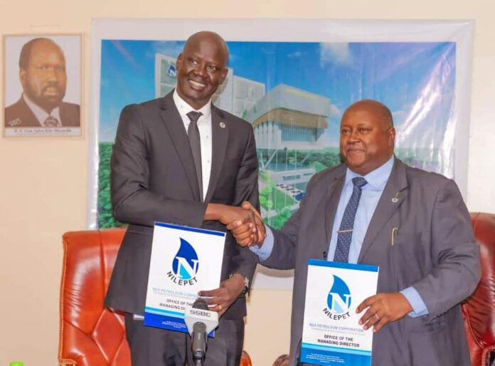 NILEPET signs a Memorandum of Understanding (MoU) with SUDAPET in Juba