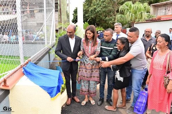 Municipal mini synthetic football pitch inaugurated in Batterie Cassée