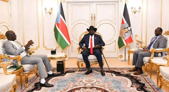 President Kiir, Wildlife Minister, signs MoU to upgrade National Parks