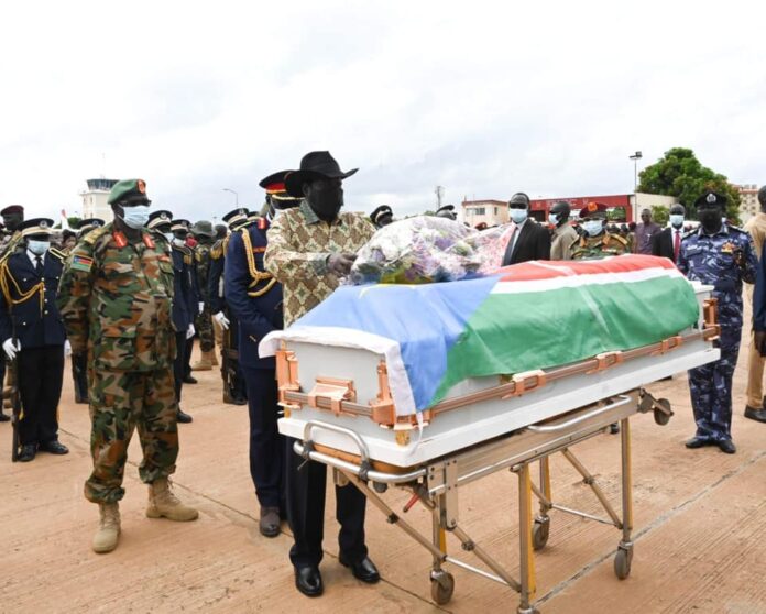 President Kiir pays tribute to late Honourable John Masua Madanza