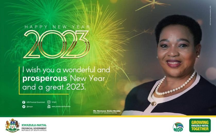 South Africa: New Year greetings by Premier Nomusa Dube Ncube