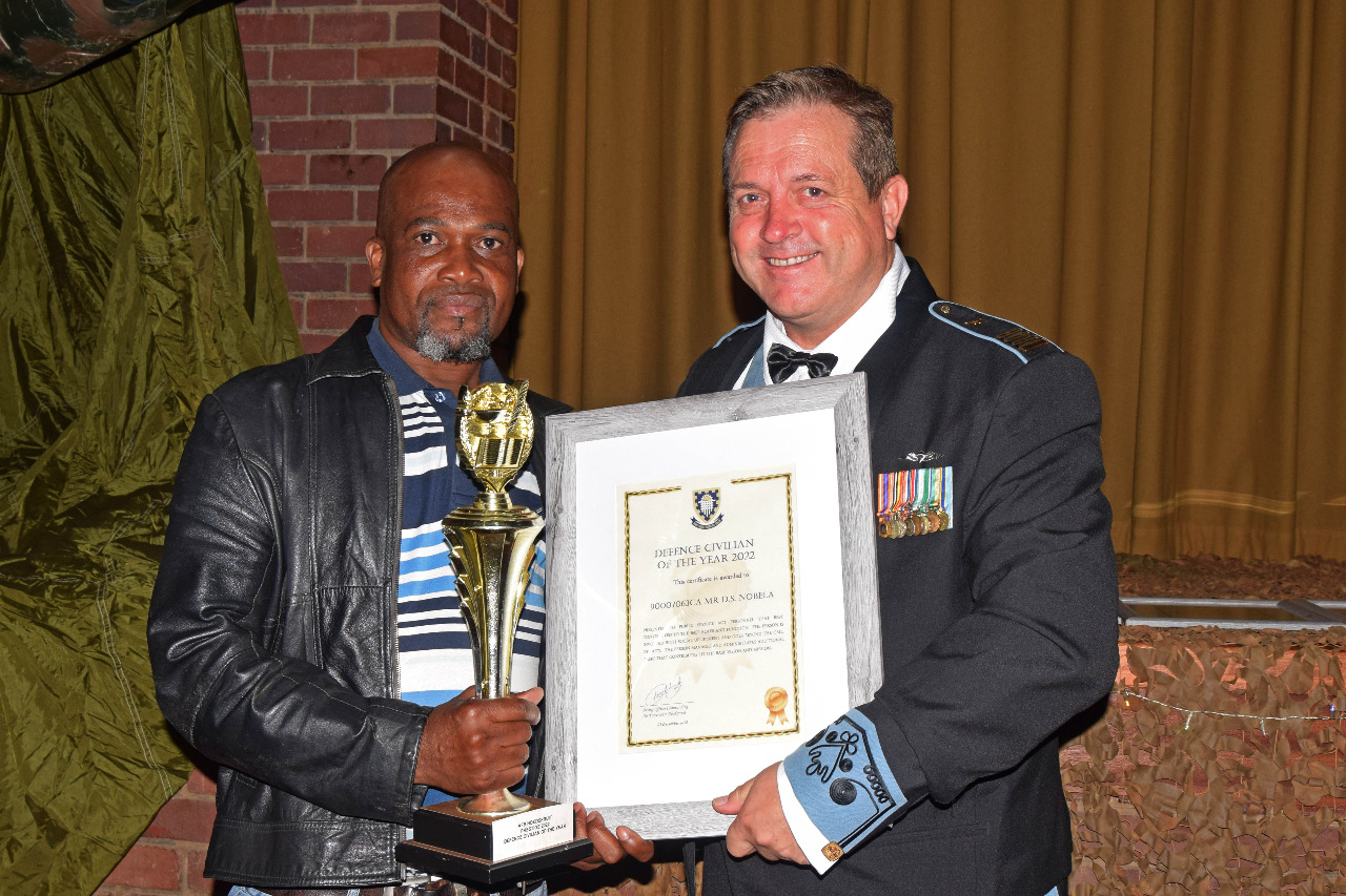 Air Force Base Hoedspruit hosts Prestige Evening to Acknowledge Excellence at workplace