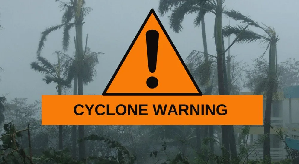 Mauritius: Cyclone warning class II is in force