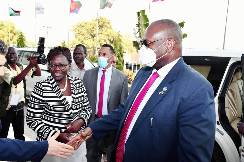 Dr Riek Machar Teny-Dhurgon appeals for unity among South Sudan women