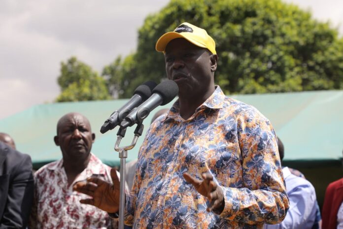 Kenya Deputy President Rigathi Gachagua applauds borehole initiative