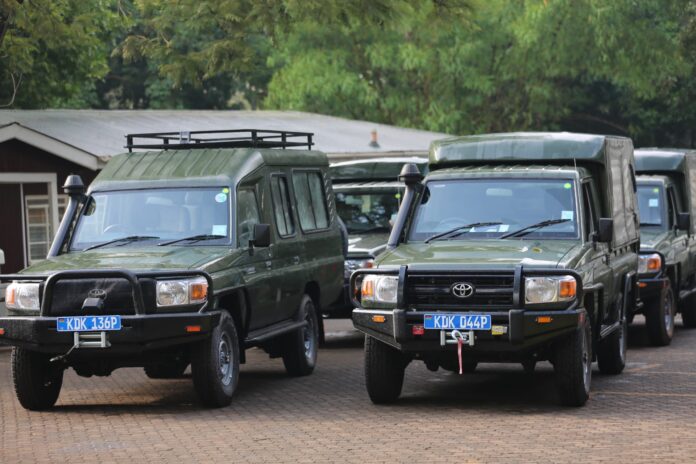 KFS launches eight utility vehicles to augment forest Protection
