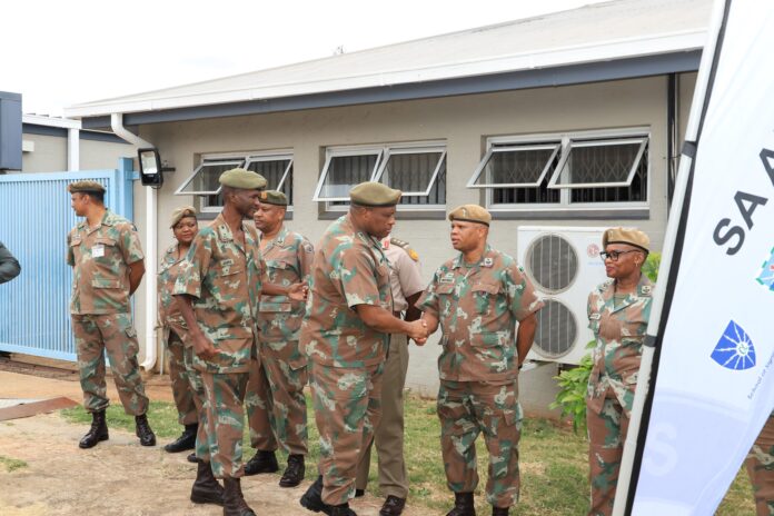 SA Landward Force Chief holds Communication period at Pretoria army base