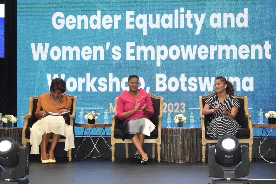 Manake urges mindset change on women's leadersh