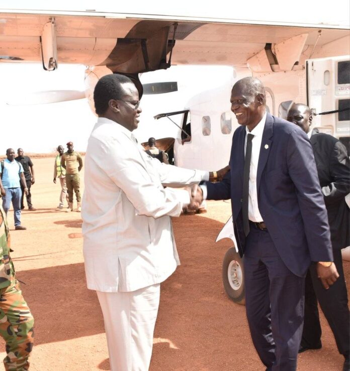 Governor Manytuil receives Deputy speaker for parliamentary affairs