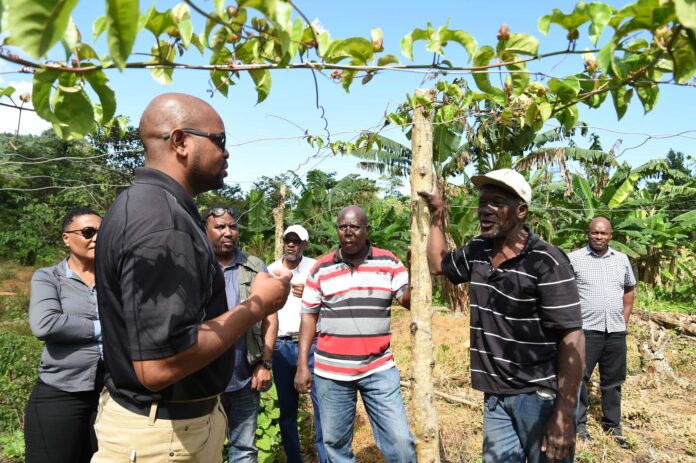 Dominica: Agriculture Minister Roland Royer progresses ahead with 'Meet the Farmers' tour