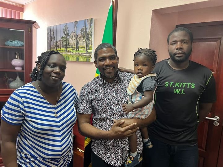 St Kitts & Nevis: PM Terrance Drew feels blessed to meet baby Romarion following his surgery