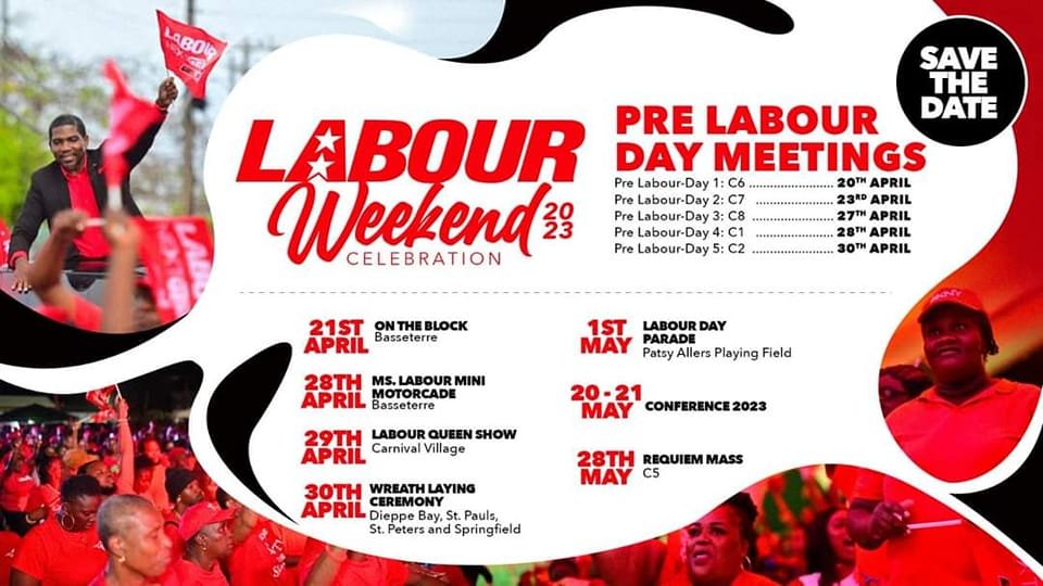 St Kitts and Nevis to celebrate Labour Day, launches calendar