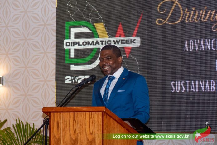 St Kitts and Nevis PMTerrance Drew highlights vision for a sustainable island state