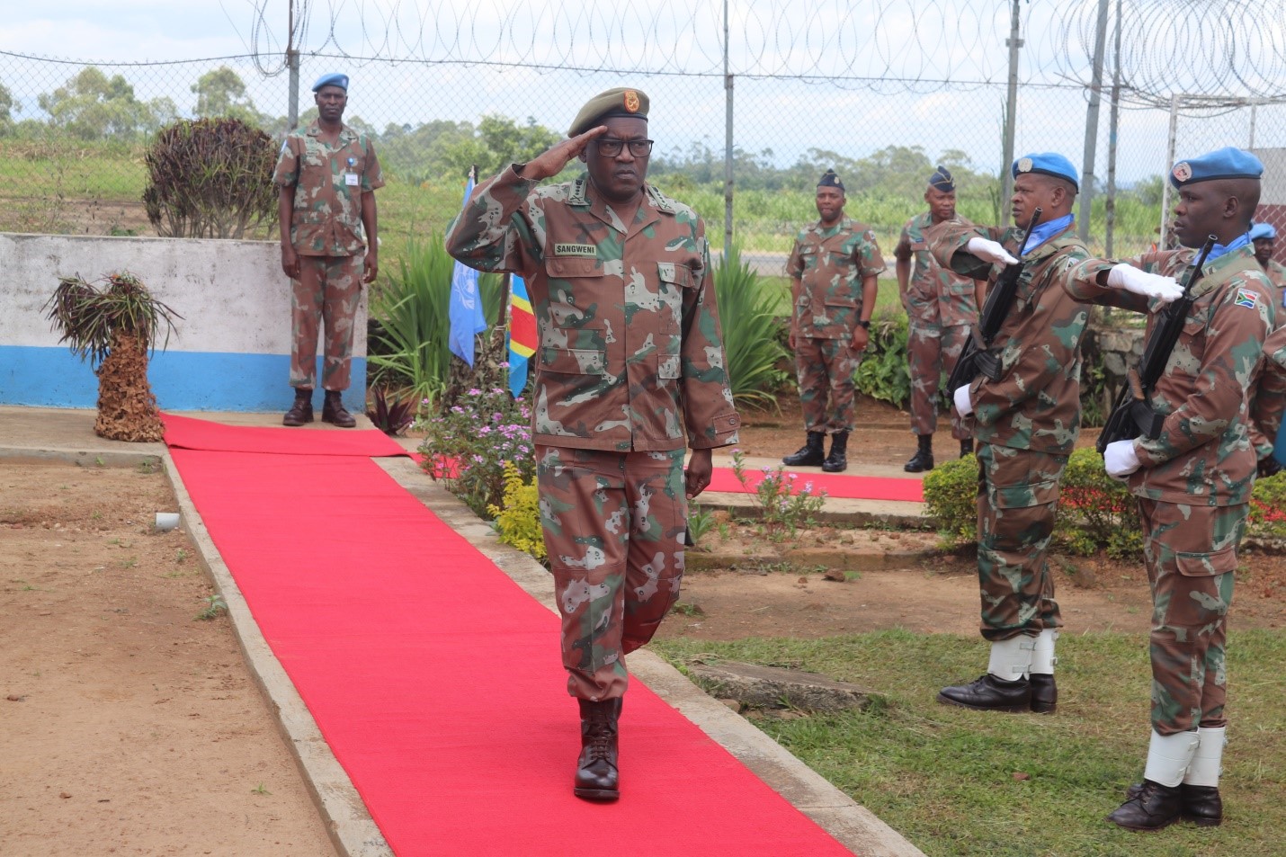 South African forces hosted by DRC welcomes Chief of Joint Operations