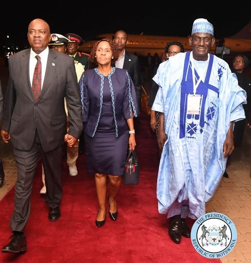 Botswana President, his wife attend Inauguration of Nigeria's President-elect Tinubu