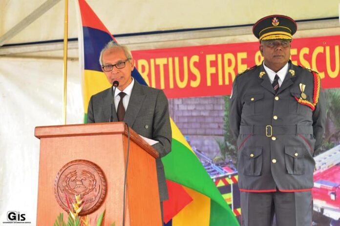 Mauritius: VPM Husnoo lauds firefighters’ courage in ensuring safety