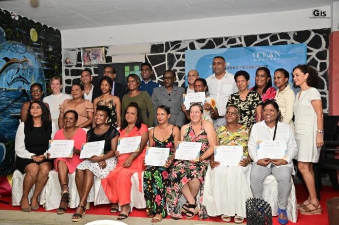 15 women receive Empowering Coastal Communities training certificates
