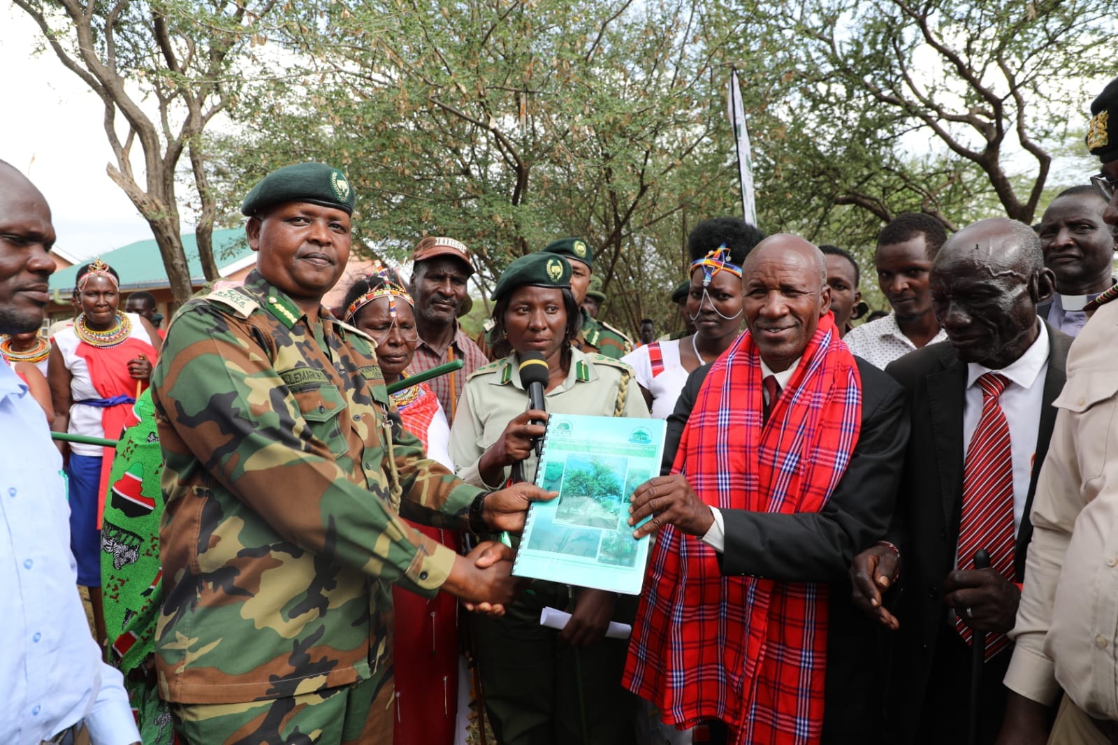 Kenya Ag. Minister Alex Lemarkoko launches Mukutani forest PFMP & FMA