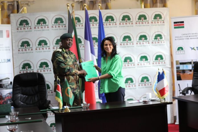 Kenya and France Joint forces to Combat Forest Fires