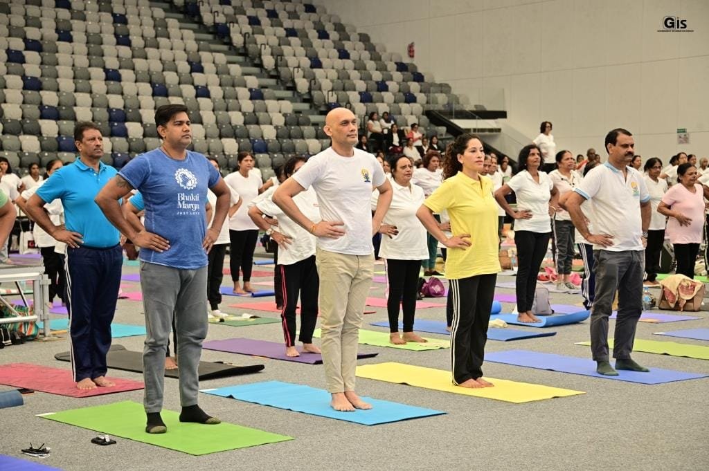Minister Jagutpal launches activities to mark International Yoga Day 2023