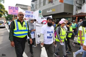 Mauritius: Pacific March held to raise awareness of harmful effects of illicit drugs