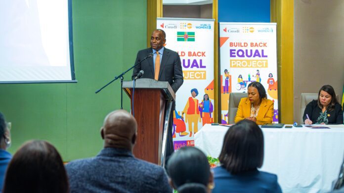 Dominica: PM Roosevelt Skerrit lauds 'Build Back Equal' Project of UN