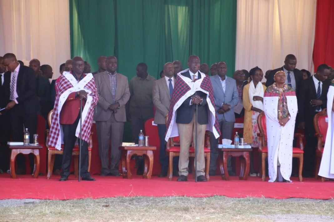 Kenya President Ruto attends CS Tuya thanksgiving service