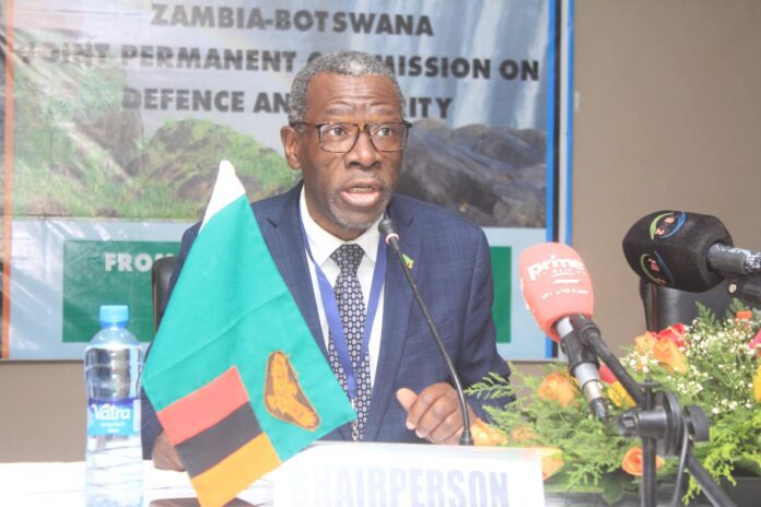 Zambia Defence Ministry calls for joint efforts with Botswana to tackle crime