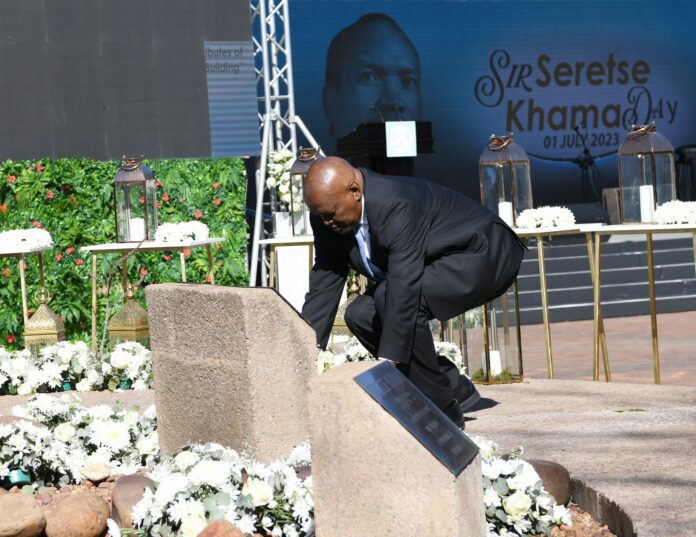 Botswana govt commemorates President Seretse Khama achievements