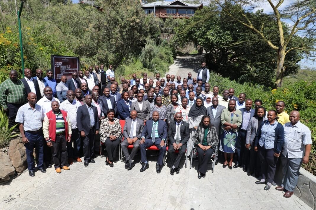 Kenya KFS leadership gather for a two-day workshop
