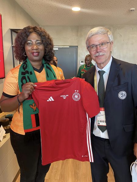 Zambia DFB Veep wishes Copper Queens success