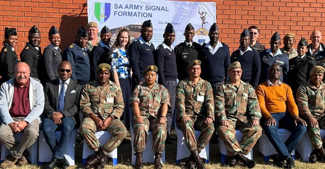 SA Army organises RADIATE Training Certificate ceremony