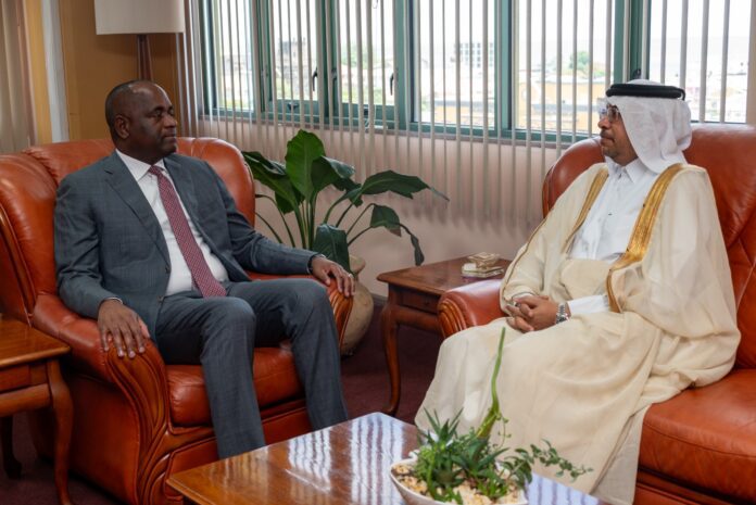 Dominica PM Skerrit welcomes Qatari Ambassador, aims to Strengthen ties