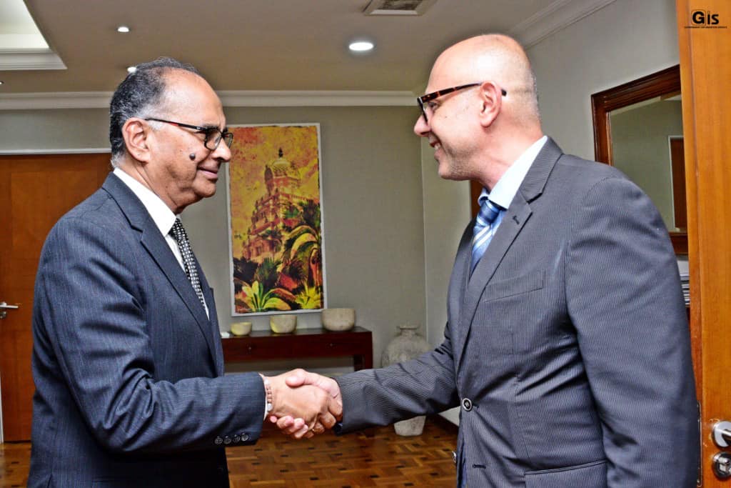 New Cyprus High Commissioner in Mauritius met with Foreign Minister