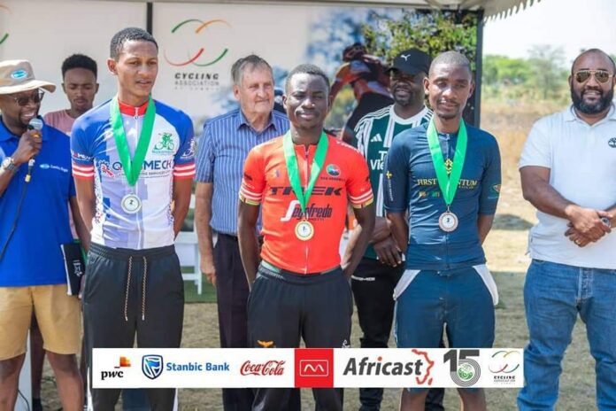 Zambia Red arrows cycling club on rise, wins national champs