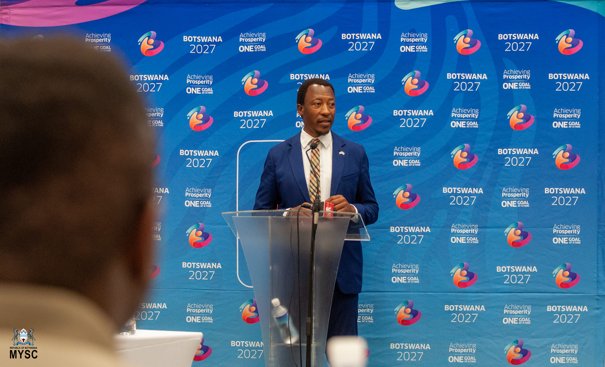 Botswana Chairman Ashford Mamelodi thanks supporters for AFCON bid success