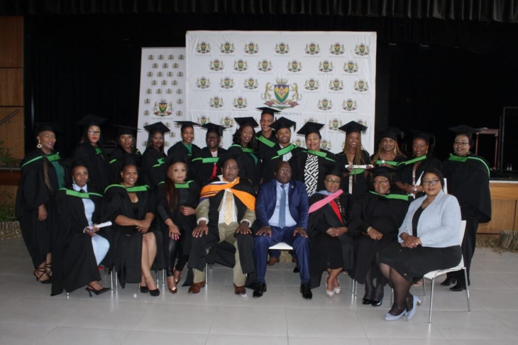 South Africa, Free State: The Free State Provincial Government, through the Free State Training and Development Institute (FSTDI) in partnership with Public Sector Education (PSETA), hosted a very successful graduation ceremony for government officials who have completed qualifications in Recognition of Prior Learning studies in Public Administration; N5 certificates and N6 National Diplomas. This wonderful achievement by public servants comes at a time when the country celebrates the 2023 Integrated Public Service Month. Furthermore, these qualifications coincidence with the cardinal pillars of the public service month, I.e. ensuring that government officials are well equipped to use public resources efficiently and effectively to the benefit of the citizens, to ensure that they use their divergent capacities and skills to ensure that there are systems and infrastructure in place to service communities and to also give expression to the province's commitment to developing a skilled workforce that will play a meaningful role in the growth and development of the economy of the Free State and to improve service delivery provision. The province's huge investment in education is a policy imperative that extends beyond the upskilling of the public service labour force. Over ten thousand students over the years have benefitted from the Free State bursary scheme and many thousands continue to derive value from various skills development programmes offered by the provincial government. The province's bursary programme and NSFAS have produced diverse professionals ranging from medical doctors, teachers, nurses, engineers, accountants, artisans, farmers, entrepreneurs, administrators, etc. The graduation of public servants is also a reminder of the government initiative in partnership with Mersita that saw the Free State government spend forty six (46) million rands to settle historical student debt that prevented graduates from accessing their certificates from various institutions of higher learning and being able to enter the job market. Free State dept hosts graduation ceremony