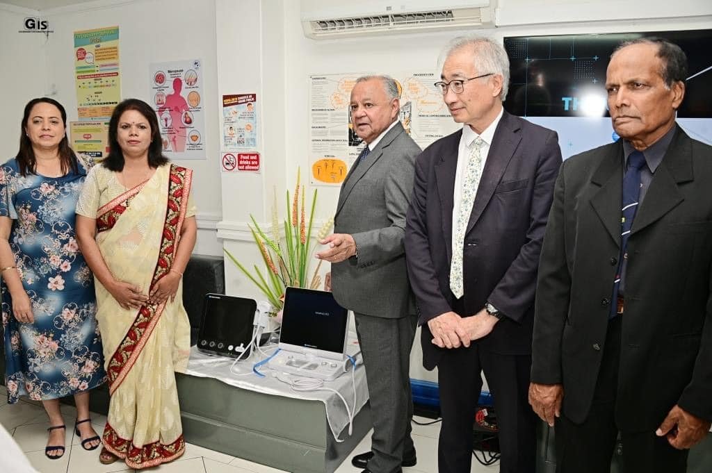 Japan Embassy donates Ultrasound Machines to Mauritius 