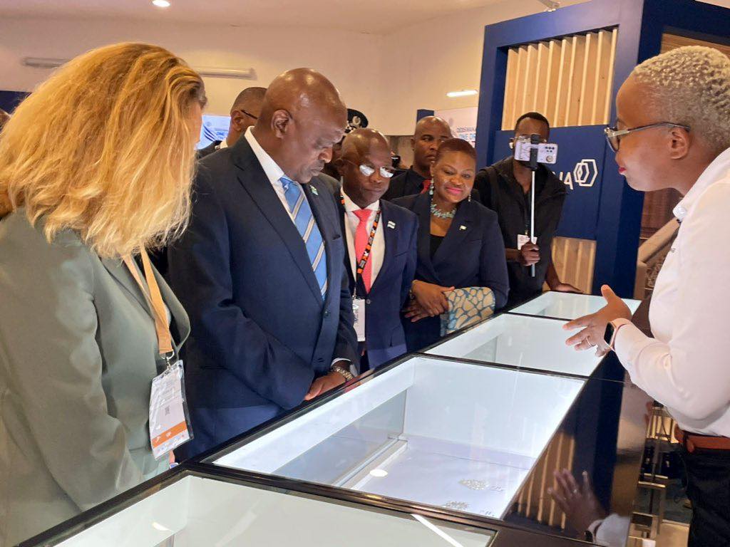 Botswana Mokgweetsi Masisi attends Global Expo 2023