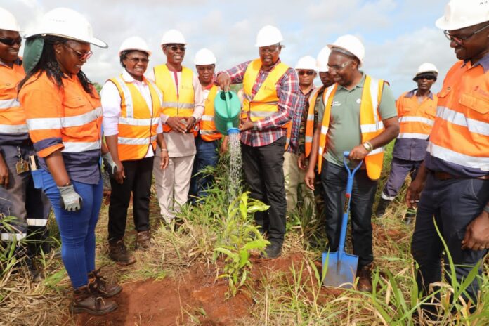 Kenya Forest Management team visits base Titanium