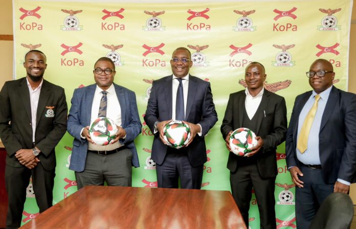 Zambia FAZ launch KOPA as official league match ball