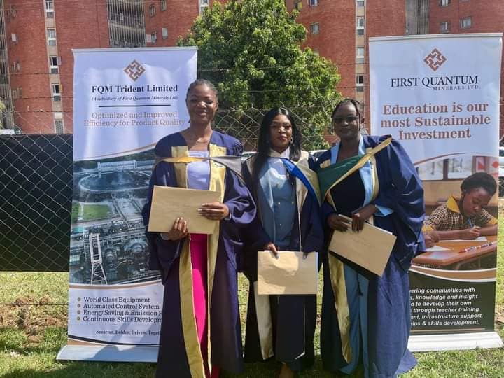 Ndola NORTEC college awards three female graduation, offered internship